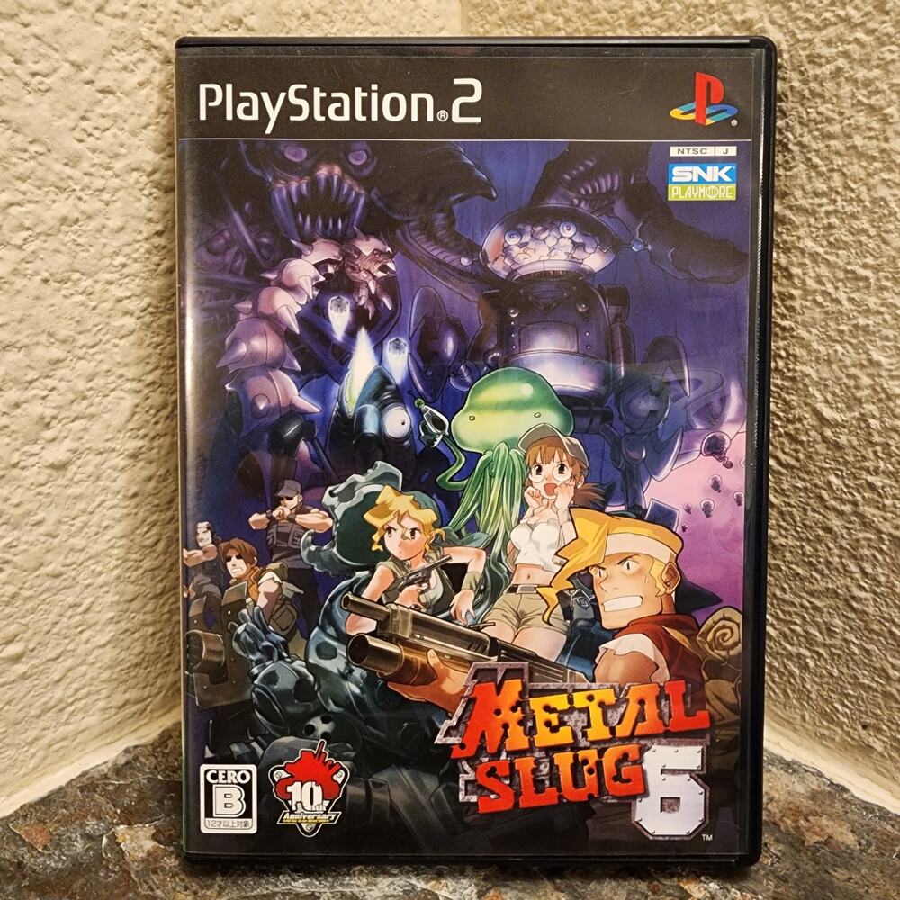 Game - Metal Slug 6 (CIB+) - PS2 [JAP Import]